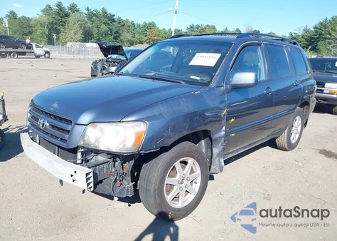 2004 Toyota Highlander из США, поврежденный, VIN JTEHD21AX40033017